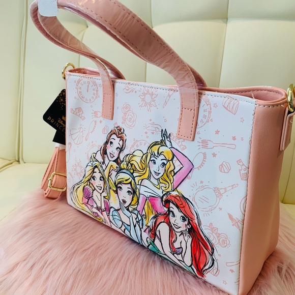 Loungefly Bags Loungefly Disney Princess Sketch Satchel Bag Poshmark